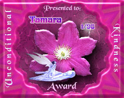 Debby's friendship award