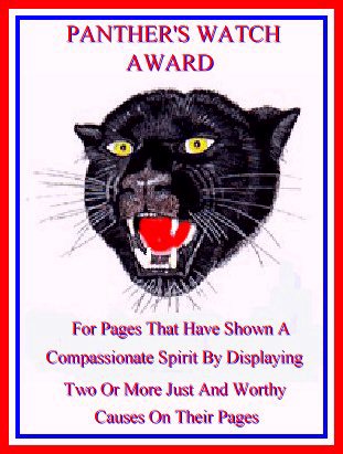 Panther's Watch award