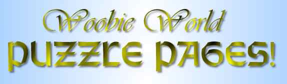 Woobie World Puzzle Pages!