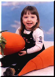 Stephanie and the Giant Carrots