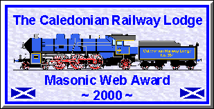the caledonian railway lodge masonic web award 2000
