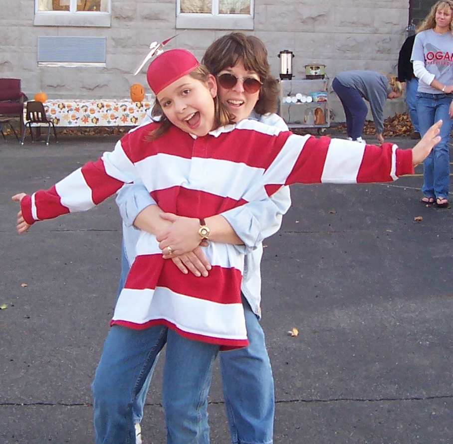 Olivia and mom