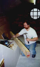 Steve at work