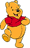 Winnie the Pooh says Happy Birthday Preston