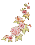 Rose Frame Right Bottom