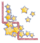 Stars Frame Bottom Left