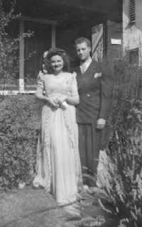 Ella Mae and Lloyd 1945