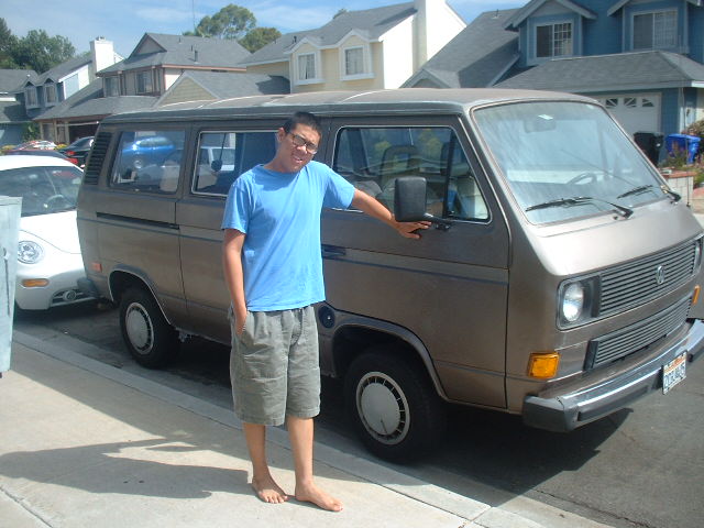 Marco w/ the Vanagon