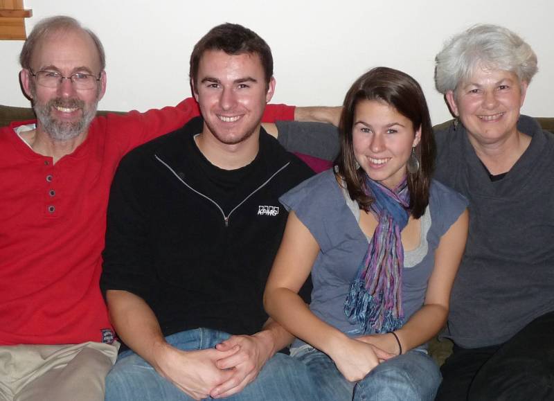 November 2008 Photo of David E. Ortman/Ann E. Marchand
family