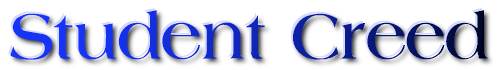 Student Creed Logo