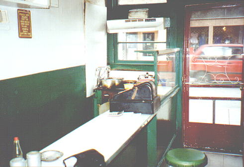 War, West Virginia; inside the Hole In The Wall Diner