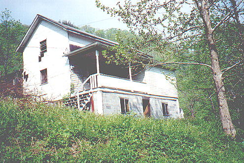 War, West Virginia; the house where my Nanny and Great Aunt Sadie lived