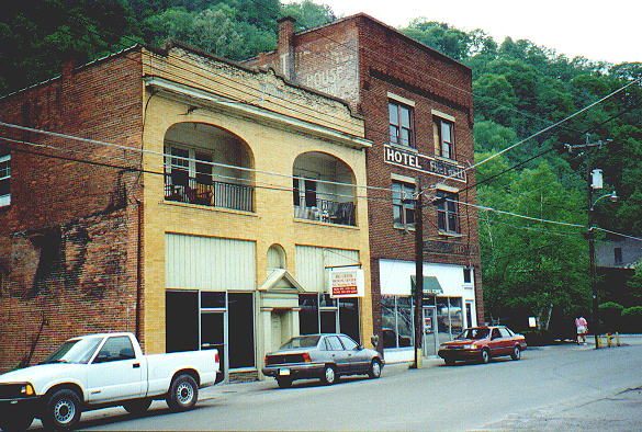 War, West Virginia; the old hotel building