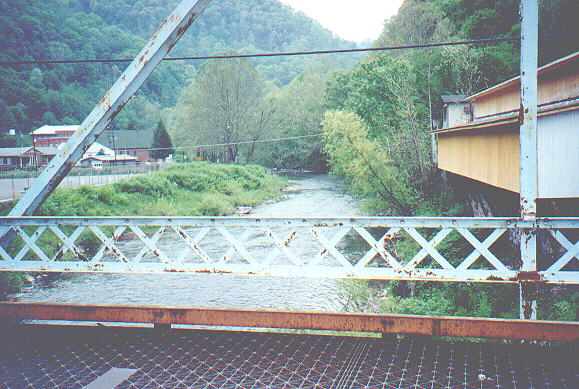 War, West Virginia; bridge/creek