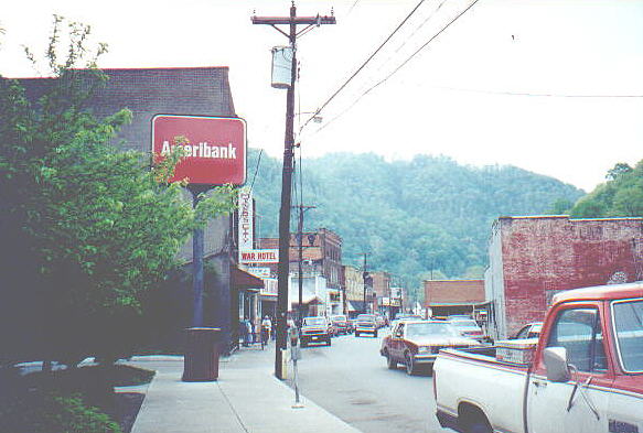War, West Virginia; Main Street