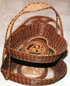 Carolyn Harbour, Double Heart Basket
