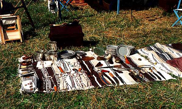 Trade Blanket at Browntown 1994 �Grace E. McNeal