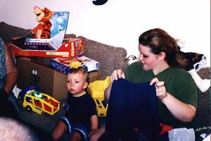 opening presents