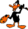 A picture of Daffy Duck.