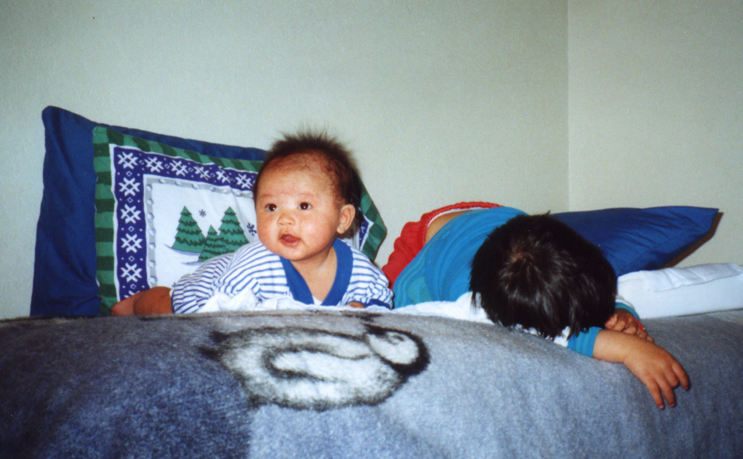 Josiah ignoring his brother