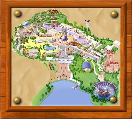Disney-MGM Studios Map