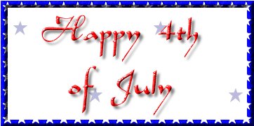 Happy 4th of July