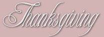 Thanksgiving