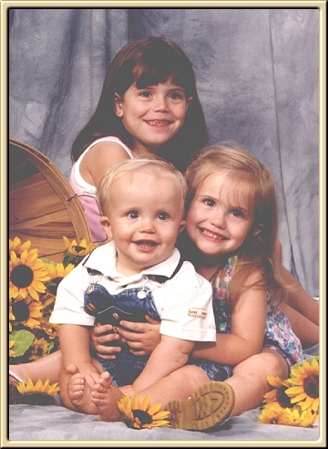 Olivia, Morgan, and Connor ~ August 2000