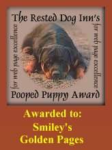 Pooped Puppy Award