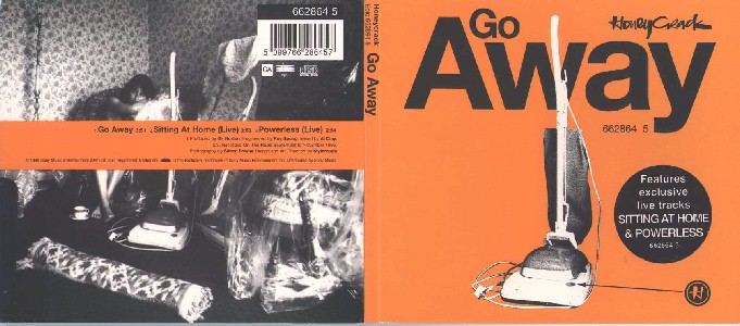 Go Away CD Digipak Sleeve