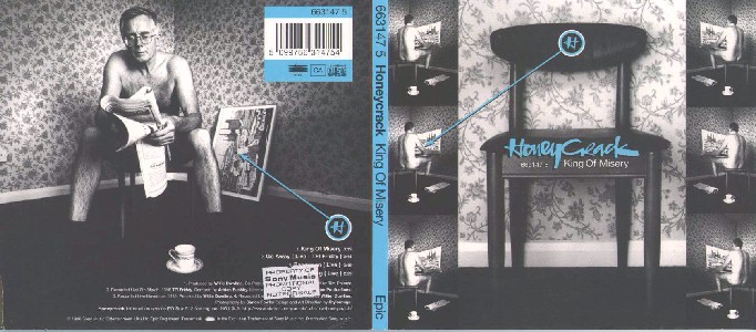 King Of Misery (reissue) CD Digipak Sleeve