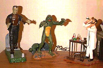My Aurora monster models
