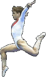 Kerri on Beam