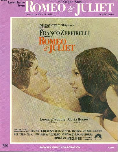Romeo and Juliet sheet music