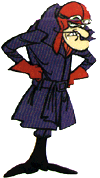 Dick Dastardly aka Gargamel