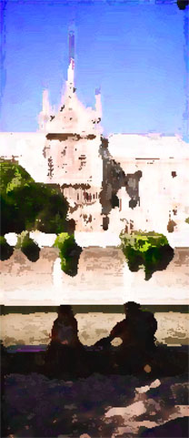 A View Of Notre Dame From The Left Bank