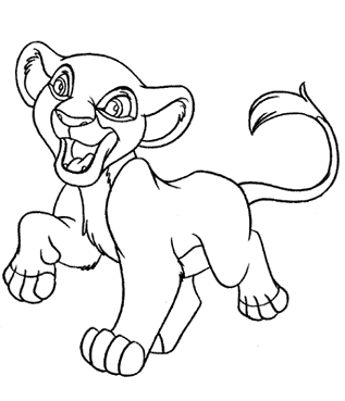 Print out Kiara Coloring Pages