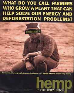 Body Shop Hemp Ad