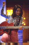 Jackie on guitar