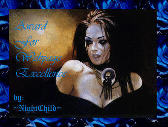 ~NightChild~'s Award for Website Excellence