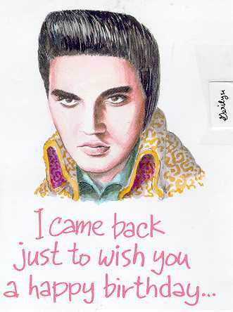 Youngish Elvis