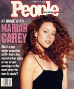 People Weekly cover with Mariah - Nov 22/93