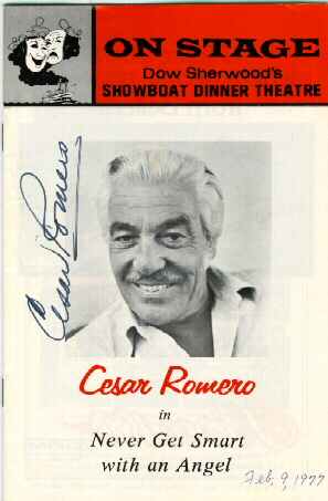 Cesar Romero in 1977
