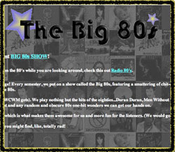 Old homepage, circa 2003