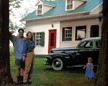 Outside shot of Dan Aykroyd's farmhouse
