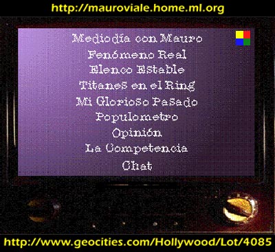 Menu de Opciones