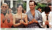 The first day of filming - Keanu & co-stars