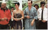 The first day of filming - Keanu & co-stars