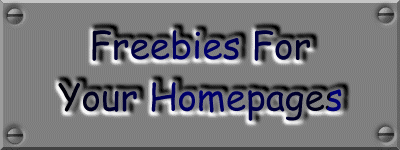Freebies For Your Homepages