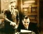 Pat O'Brien and Adolphe Menjou in The Front Page